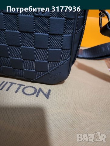 Мъжка чанта Louis Vuitton , снимка 5 - Чанти - 38832483