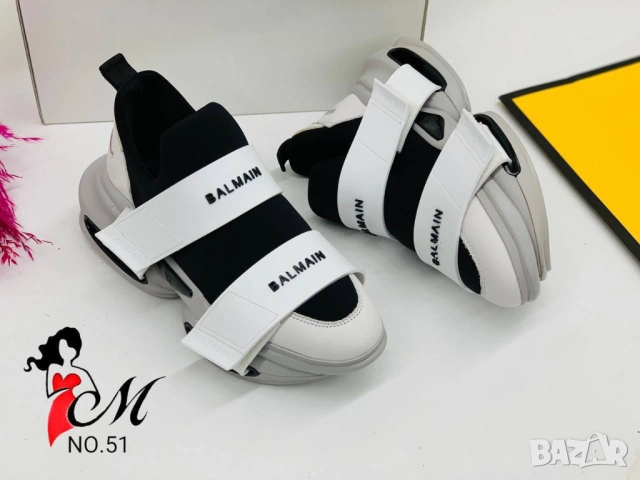 дамски маратонки balmain, снимка 6 - Маратонки - 51454525