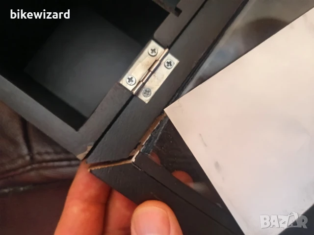 Дървена кутия за чай 43 см на 9 см. с 6 отделения НОВА ЧЕТЕТЕ ОПИСАНИЕТО, снимка 2 - Аксесоари за кухня - 51351548