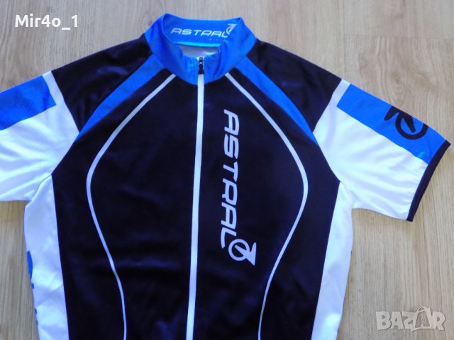 вело джърси astral тениска елек колоездене шосе мъжко оригинал M, снимка 3 - Спортни дрехи, екипи - 41824481