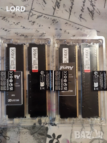 Рам памет 16GB DDR5 5600 Kingston Fury Beast - Чисто нови запечатани!, снимка 2 - RAM памет - 53054650