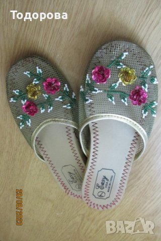  чехли с бродерия, снимка 2 - Чехли - 42029811