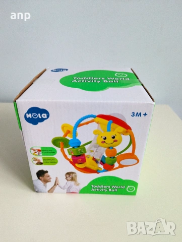 Активна топка с активности на Hola Toys