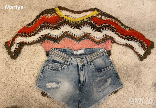 Къси панталонки Zara, снимка 8 - Къси панталони и бермуди - 36322269