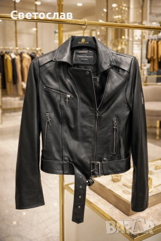 Дамски якета от естесгвена кожа , снимка 17 - Якета - 53526903