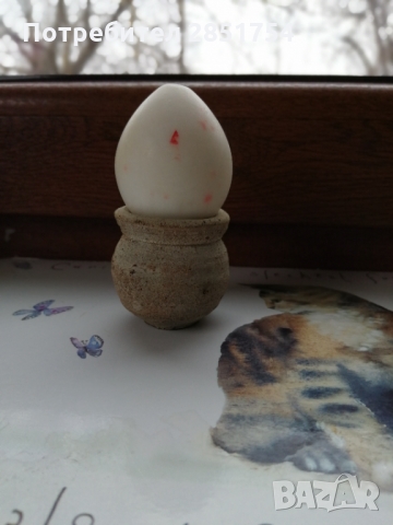 Колекционерско яйце от полускъпоцен камък, снимка 16 - Колекции - 36100011