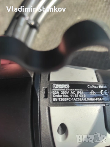 PHOENIX CONTACT--кабел за зареждане  Type 2, снимка 5 - Аксесоари и консумативи - 53341072