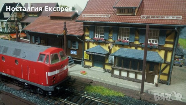 Piko Br219 U boat lok / Пико Бр219 дизелов локомотив "Подводницата" , снимка 3 - Други ценни предмети - 21968421