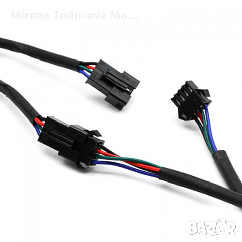  Ангелски очи Светлина Led Halo пръстени комплект лампа, снимка 4 - Аксесоари и консумативи - 36173521