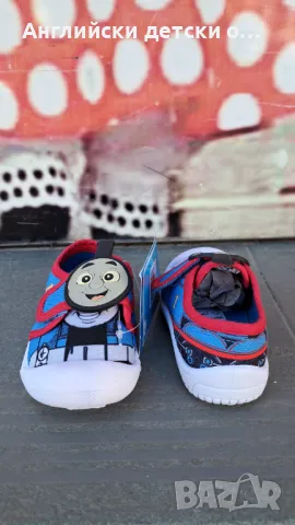 Английски детски кецки с Train Thomas, снимка 8 - Детски гуменки - 49373274