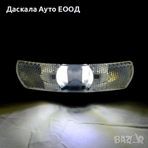 1бр. ЛЕД габарит с 4 диода и рефлектор 12-24 волта , 3 цвята , ПОЛША, снимка 5 - Аксесоари и консумативи - 29253030