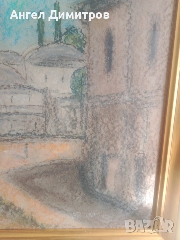 Никола Танев картина смесена техника , снимка 7 - Картини - 53632070