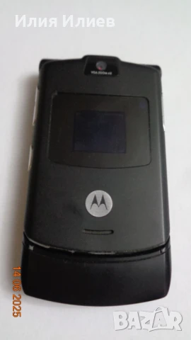 Motorola RAZR V3 Black, снимка 1