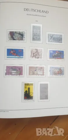 Албум с предварително отпечатани немски марки от1975г-1983г, снимка 16 - Филателия - 55749546
