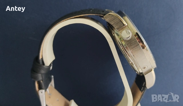 Часовник A. Lange & Sohne, красив и запазен, но не работи стабилно, снимка 4 - Мъжки - 53493941