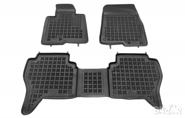 Гумени стелки Rezaw-Plast за Mitsubishi Montero (1999-2006) - тип леген