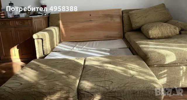 Разтегателен диван, снимка 4 - Дивани и мека мебел - 56207934