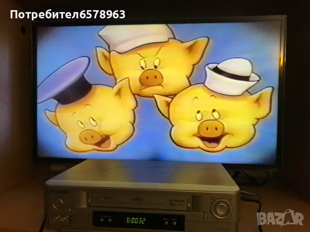 Видеокасета '' Слончето Дъмбо & Упорития Дракон '' VHS, снимка 12 - Анимации - 49146790