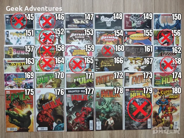 Comic Books/Комикси - X-Men, Punisher, Deadpool, Batman, Dr.Strange, Moon Knight, снимка 6 - Списания и комикси - 48013618