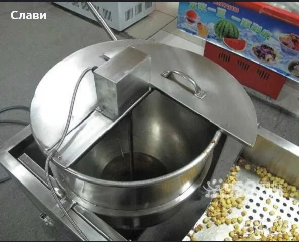 Линия за производство на карамелизирани пуканки и други храни, снимка 6 - Други машини и части - 54220782