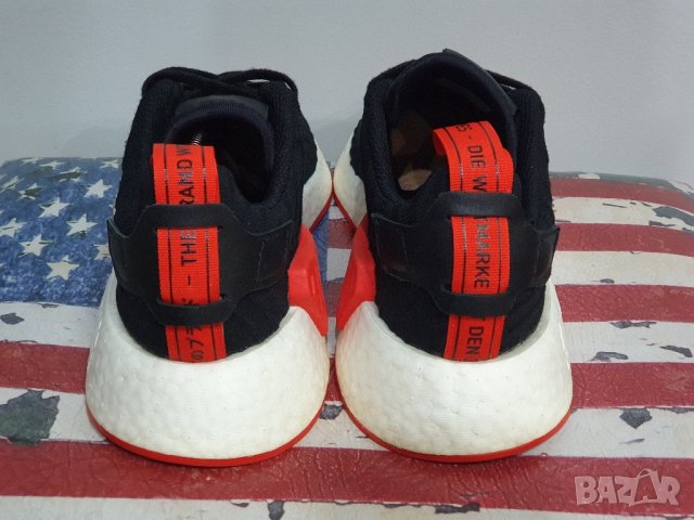ADIDAS NMD R2 CORE BLACK RED 38 номер оригинални маратонки , снимка 5 - Маратонки - 32989264