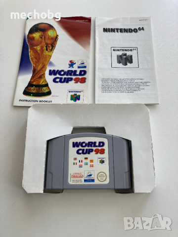 World Cup 98 за Nintendo 64 (n64), снимка 3 - Игри за Nintendo - 36193383