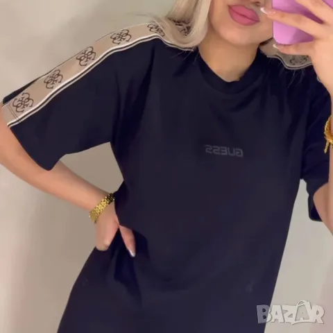 памучни дамски тениски guess , снимка 3 - Тениски - 50333913