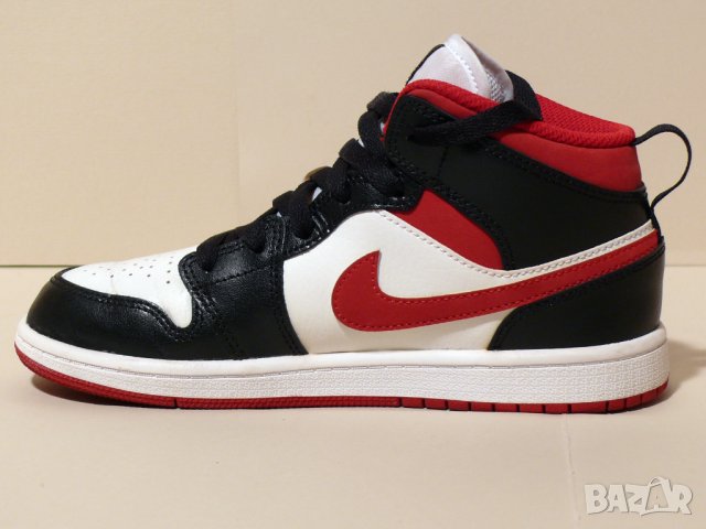 NIKE AIR JORDAN 1 HIGH OG (PS) Seafoam/White-Healing Orange, снимка 5 - Маратонки - 40792389