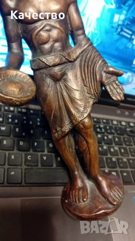 Бронзова пластика, снимка 8 - Антикварни и старинни предмети - 50840967