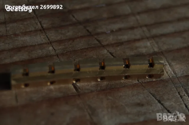 Месингов стратски регулируем нът 43мм и 42mm, снимка 2 - Китари - 55796207
