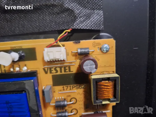 POWER BOARD ,17IPS62, for 43inc DISPLAY VES430UNDH-2D-N44 for Hitachi 43HAE4351, снимка 2 - Части и Платки - 47282833