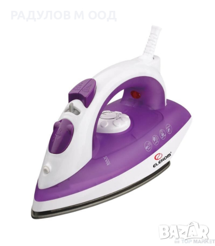 Парна ютия Elekom ЕК-1088 T, Плоча с тефлоново покритие 