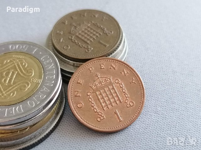 Монета - Великобритания - 1 пени | 2001г.