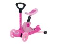 Тротинетка 4в1 розова до 50кг Триколка , Продавам нова тротинетка за момиче, снимка 4