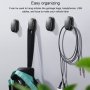 4 бр. комплект Кука за окачване Baseus Small Shell Vehicle Hook, снимка 7
