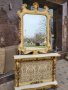 Италианска барокова конзола с огледало 017