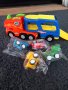 Динозавър камион с играчки малки коли за деца 5-в-1 интерактивна, снимка 6