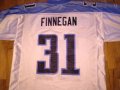 Тенеси Титанс НФЛ на Щатите тениска маркова на Рийбок  №31 Кортланд Финеган размер Л, снимка 12