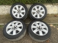 Джанти 16" 5х100 с гуми 205/55/16 Skoda,VW,Seat,Audi, снимка 1
