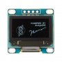 0,96 инча 4-пинов IIC I2C OLED дисплей модул 12864 / бял, снимка 3