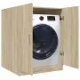 vidaXL Шкаф за пералня сонома дъб 70,5x71,5x91,5 см, снимка 2