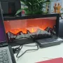 USB декоративна камина с реалистичен изкуствен огън , снимка 8