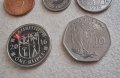 Монети. Мавриций. 5, 20  цента.  1/2 , 1  и 10 рупии. 5 бройки., снимка 5