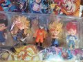 Dragonball Dragon ball 7 бр пластмасови фигурки играчки за игра и украса торта, снимка 3