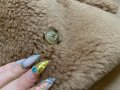 Палто камилска вълна+кашмир* teddy bear max mara Icon coat, снимка 10