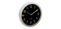 Декоративен стенен часовник, Сив с цветни цифри, снимка 2