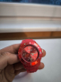 Червен часовник Quartz , снимка 2