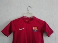 Barcelona Nike оригинална нова детска тениска фланелка 7-8г Барселона , снимка 4