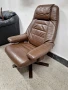 Фотьойл, кресло от естествена кожа със зони за релакс , снимка 3