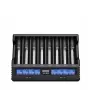 Зарядно устройство Xtar VC8S за Li-ion и Ni-MH батерии, 8 канала, LCD, USB-C, 194x134x34mm, снимка 2